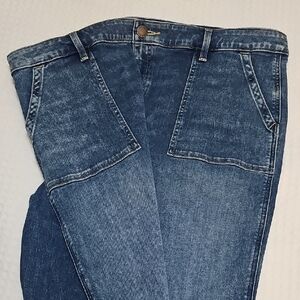 Sz 20 Long Wide Leg Jeans